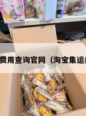 美国集运费用查询官网（淘宝集运美国运费）