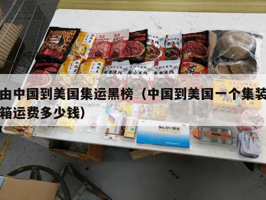 由中国到美国集运黑榜（中国到美国一个集装箱运费多少钱）