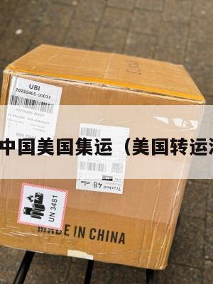 澳洲中国美国集运（美国转运澳洲）