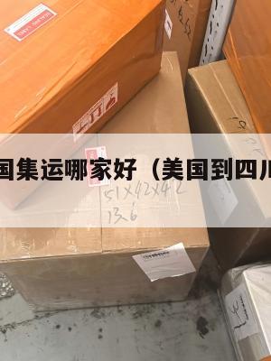 四川到美国集运哪家好（美国到四川快递要多久）