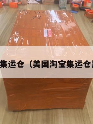 美国淘宝集运仓（美国淘宝集运仓是正品吗）