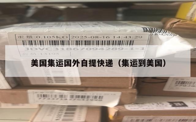 美国集运国外自提快递（集运到美国）