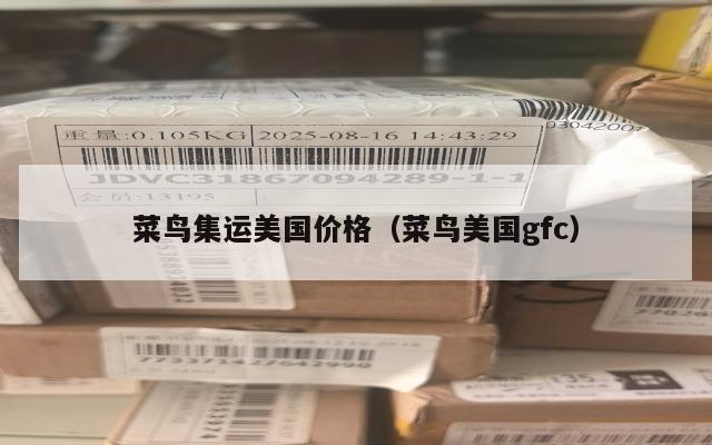 菜鸟集运美国价格（菜鸟美国gfc）