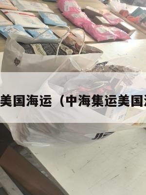 中海集运美国海运（中海集运美国海运多久）