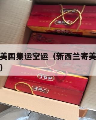 新西兰寄美国集运空运（新西兰寄美国集运空运多少钱）