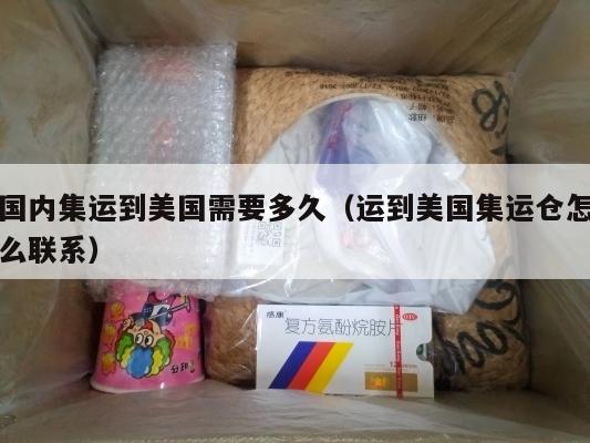 国内集运到美国需要多久（运到美国集运仓怎么联系）