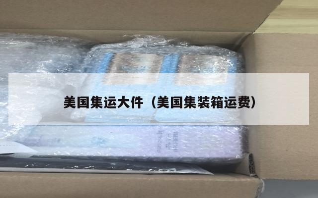 美国集运大件（美国集装箱运费）