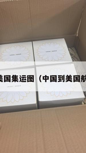 中国到美国集运图（中国到美国航运路线）