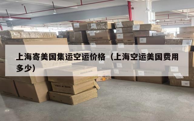上海寄美国集运空运价格（上海空运美国费用多少）
