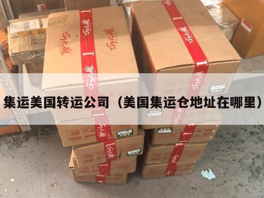 集运美国转运公司（美国集运仓地址在哪里）