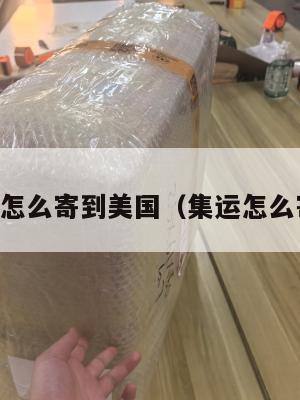 电商集运怎么寄到美国（集运怎么寄到中国）