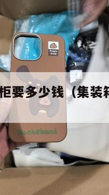 集运美国衣柜要多少钱（集装箱 美国 运费）