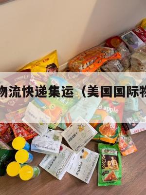 美国国际物流快递集运（美国国际物流快递集运公司）