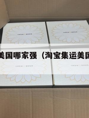淘宝集运美国哪家强（淘宝集运美国收费标准）