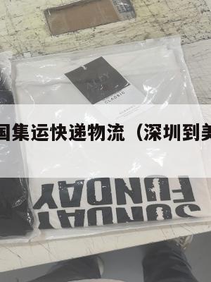 深圳到美国集运快递物流（深圳到美国快递费用）