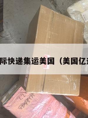 亿通国际快递集运美国（美国亿通物流）
