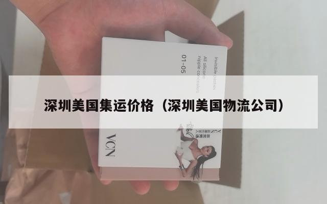 深圳美国集运价格（深圳美国物流公司）