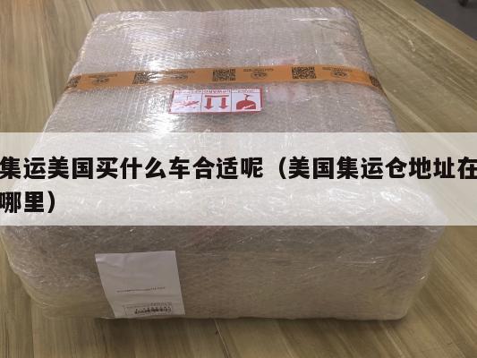集运美国买什么车合适呢(美国集运仓地址在哪里)
