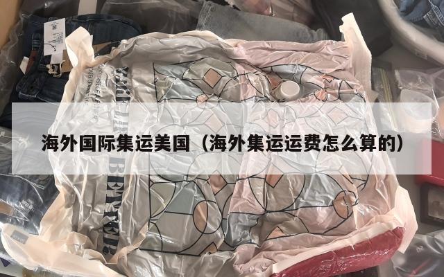 海外国际集运美国(海外集运运费怎么算的)