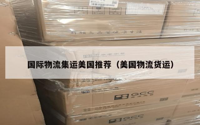 国际物流集运美国推荐(美国物流货运)