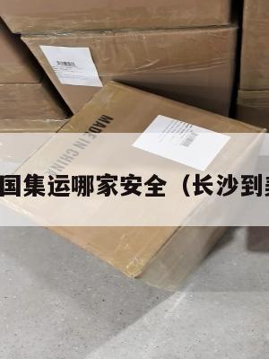 长沙到美国集运哪家安全(长沙到美国多远)
