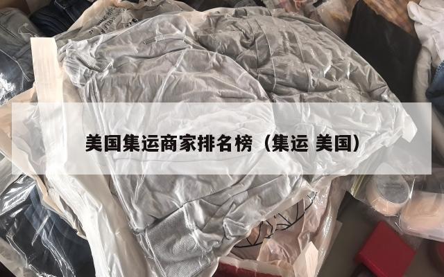 美国集运商家排名榜(集运 美国)