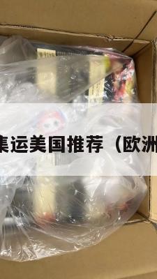 欧洲国际集运美国推荐(欧洲转运美国)