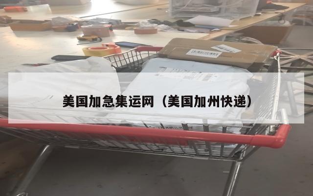 美国加急集运网(美国加州快递)