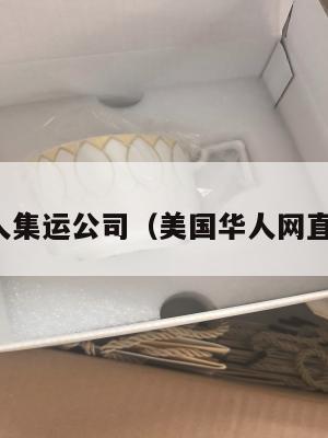 美国华人集运公司(美国华人网直邮商城)
