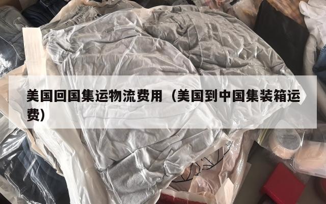 美国回国集运物流费用(美国到中国集装箱运费)