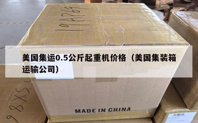 美国集运0.5公斤起重机价格(美国集装箱运输公司)