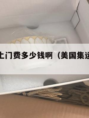 美国集运上门费多少钱啊(美国集运仓怎么收费)