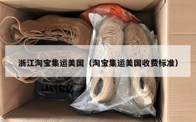 浙江淘宝集运美国(淘宝集运美国收费标准)