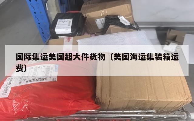 国际集运美国超大件货物(美国海运集装箱运费)