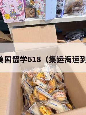 集运美国留学618(集运海运到美国)