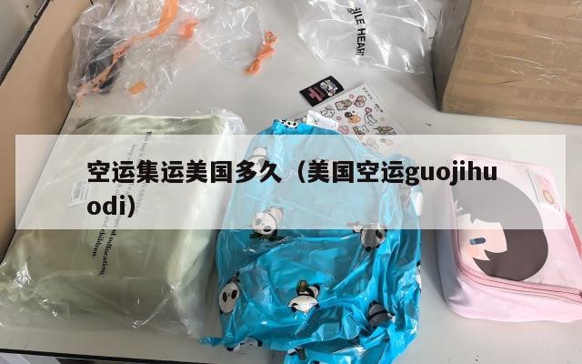 空运集运美国多久(美国空运guojihuodi)