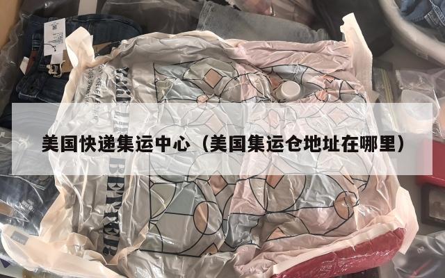 美国快递集运中心(美国集运仓地址在哪里)