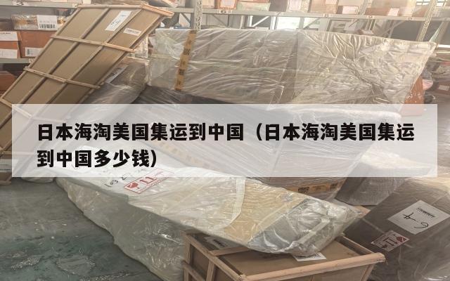 日本海淘美国集运到中国(日本海淘美国集运到中国多少钱)
