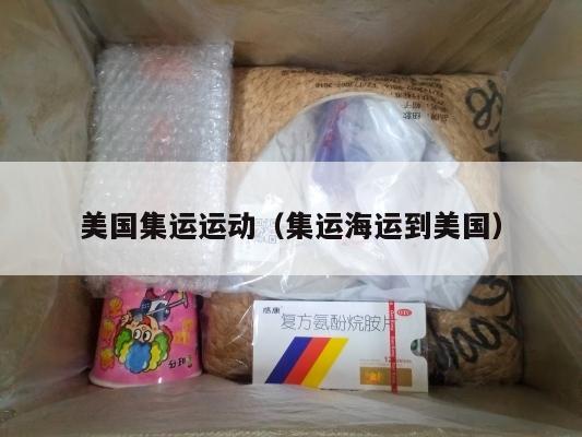 美国集运运动(集运海运到美国)
