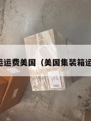 集运运费美国（美国集装箱运价）