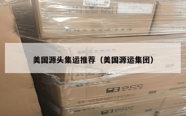 美国源头集运推荐（美国源运集团）