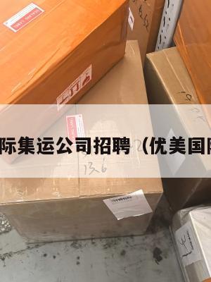 优美国际集运公司招聘(优美国际物流)