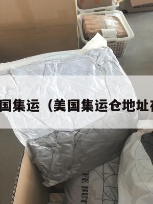 深圳美国集运（美国集运仓地址在哪里）
