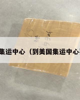 到美国集运中心（到美国集运中心要多久）