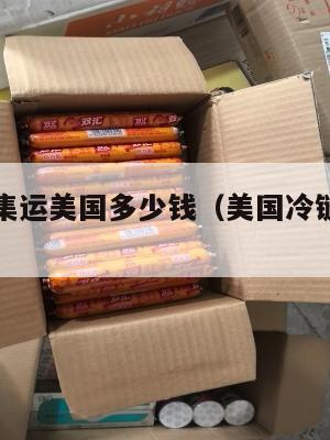 速冻冷链集运美国多少钱（美国冷链物流公司）