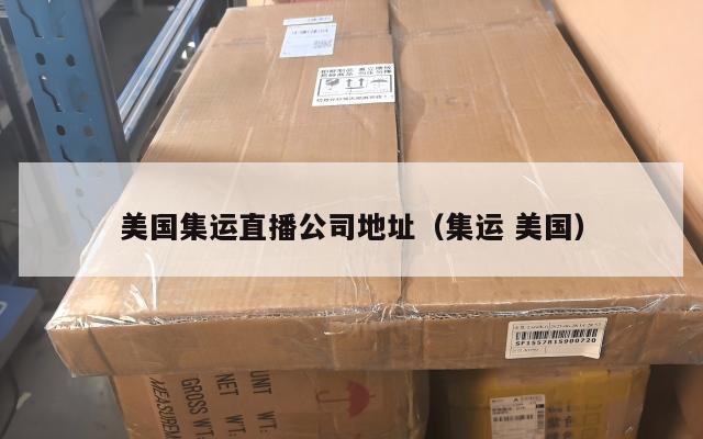 美国集运直播公司地址（集运 美国）