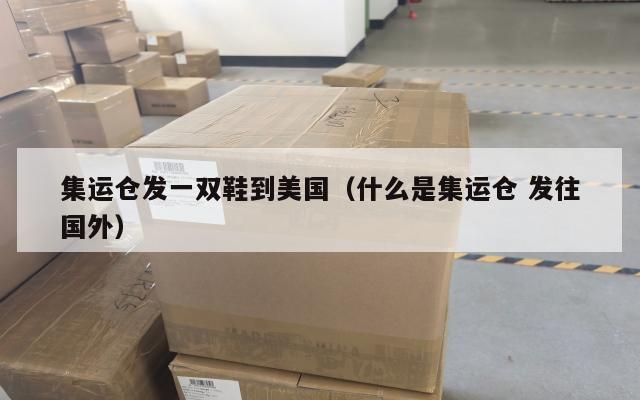 集运仓发一双鞋到美国(什么是集运仓 发往国外)