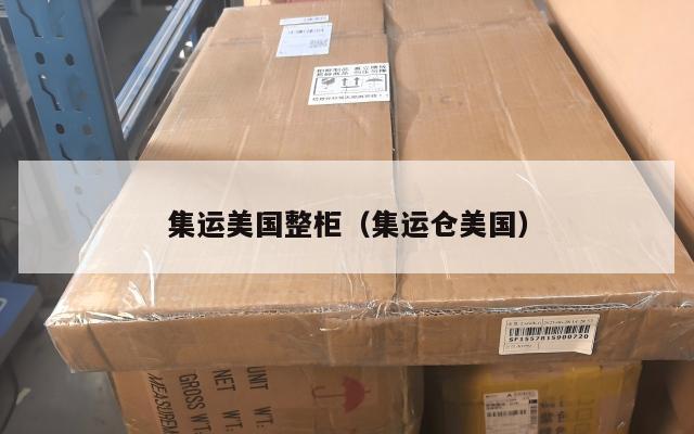 集运美国整柜(集运仓美国)