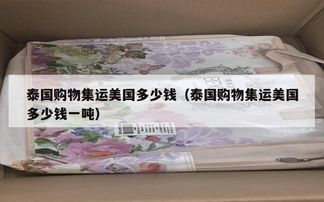 泰国购物集运美国多少钱(泰国购物集运美国多少钱一吨)