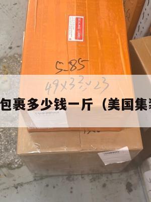 集运美国包裹多少钱一斤(美国集装箱运费)